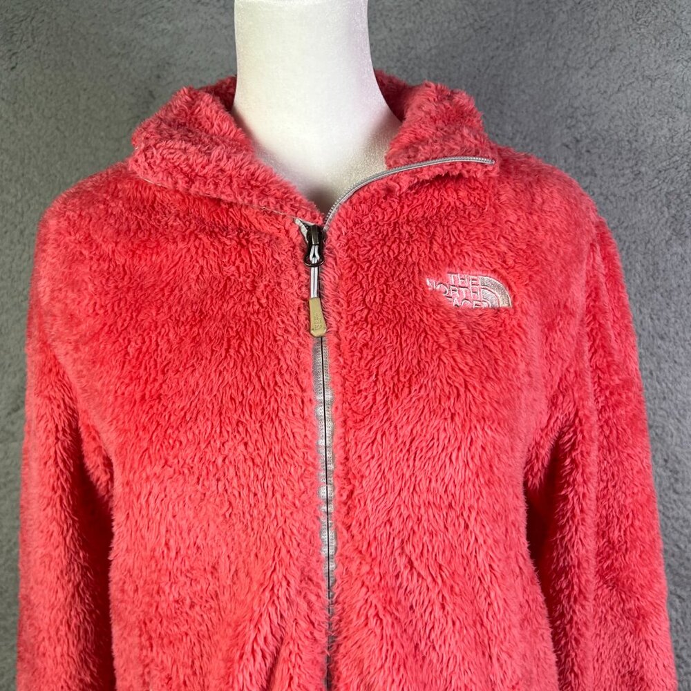 The North Face Osito Jacket Womens Medium Pink Full Zip Fleece Outdoors Preppy - Picture 3 of 11